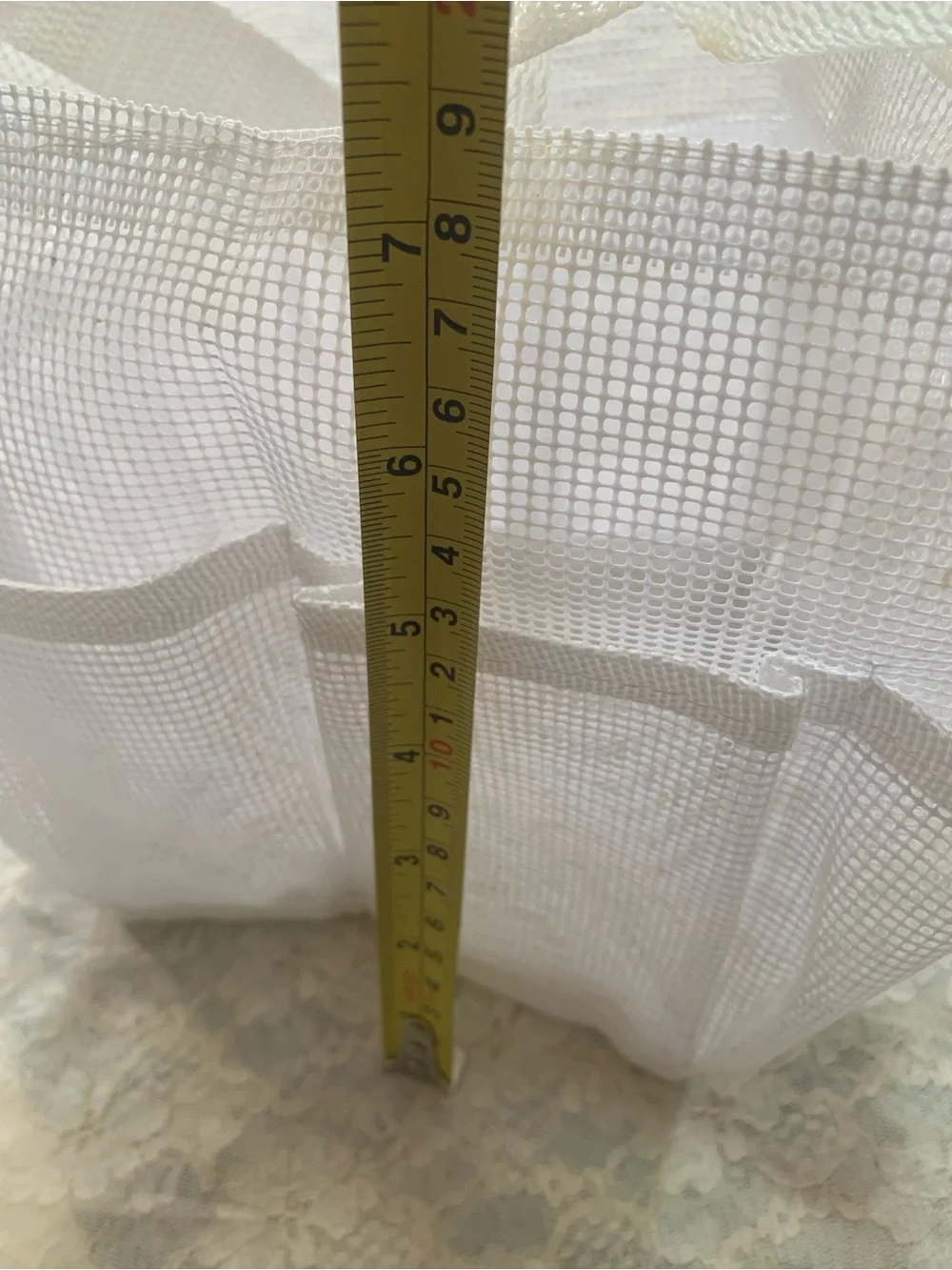 InterDesign Mesh Shower Caddy/ Organizer with 8 pockets and handle